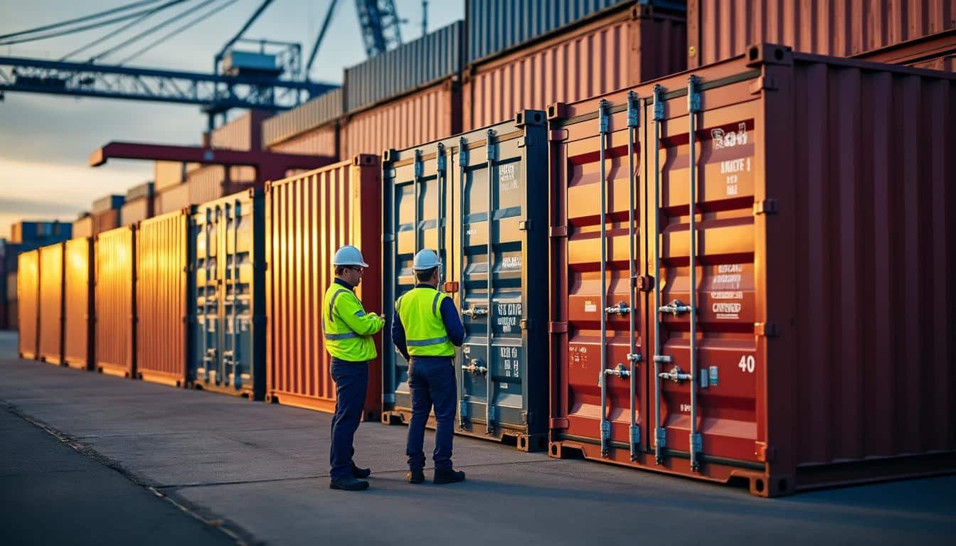 Illustration: Les dimensions standards des conteneurs maritimes : comment s’y retrouver ?