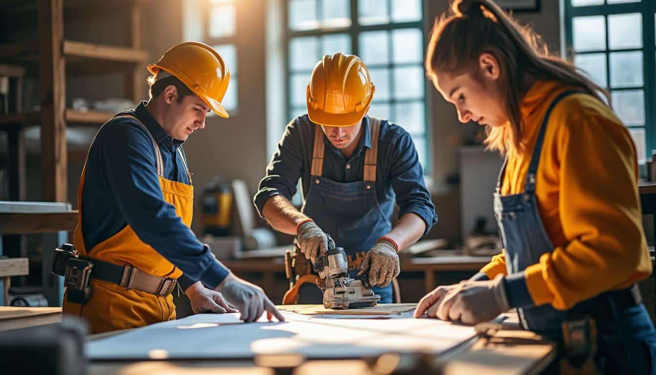 Illustration: Découvrez comment le BTP CFA 87 à Limoges forme les compagnons du bâtiment