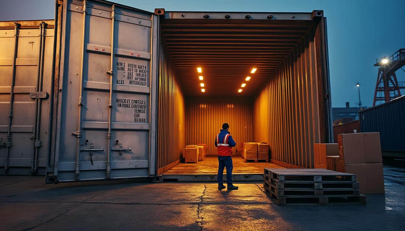 Illustration: Comprendre le conteneur de 40 pieds : dimensions et caractéristiques essentielles