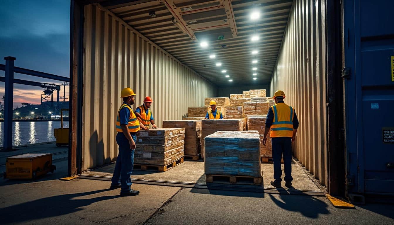 Illustration: Les normes et standards indispensables pour un chargement sécurisé du conteneur 40 pieds