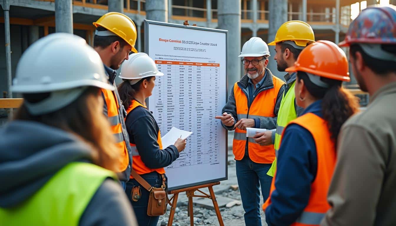 Illustration: Qu’est-ce que la grille de salaire dans le secteur du bâtiment pour 2025 ?