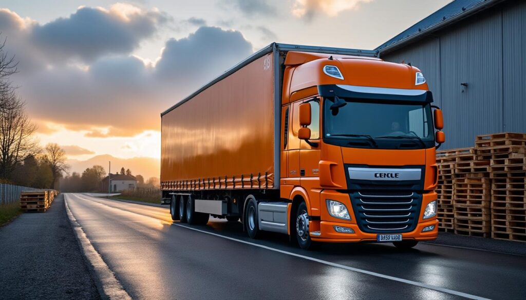 Transport routier dans le 49 : expert local pour vos marchandises