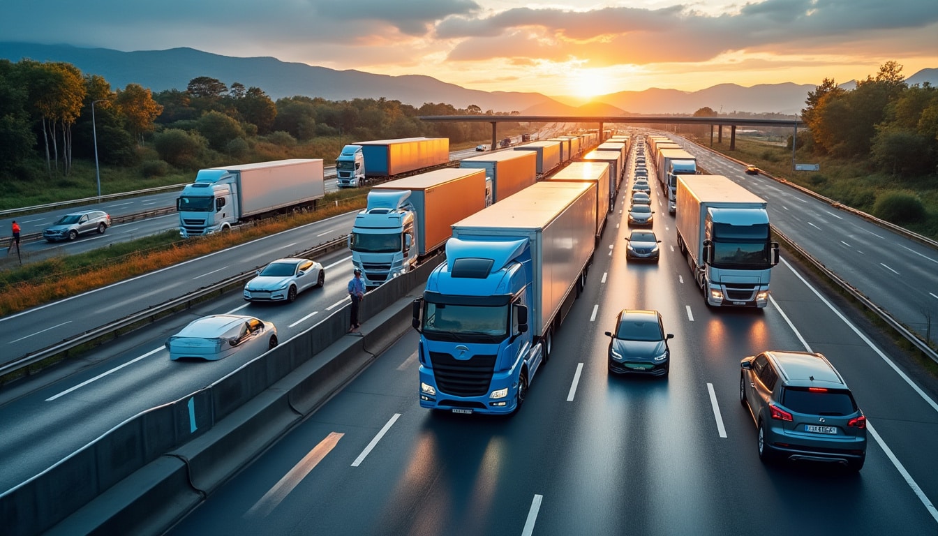 Illustration: Les grandes tendances qui façonnent les transports routiers en 2026