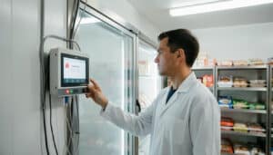 Alarme de température pour chambre froide fiable