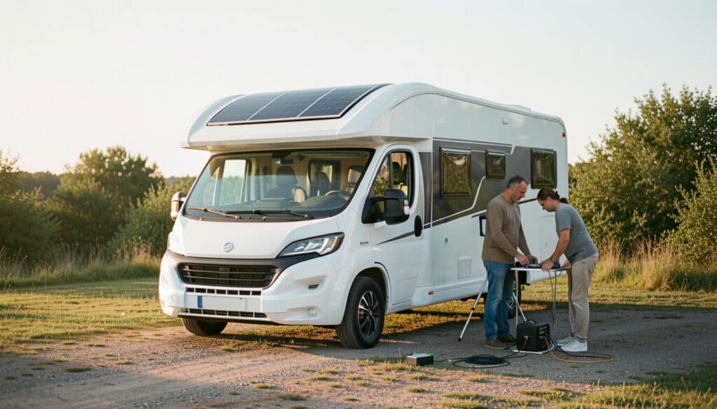 Bien choisir un panneau solaire pour son camping-car