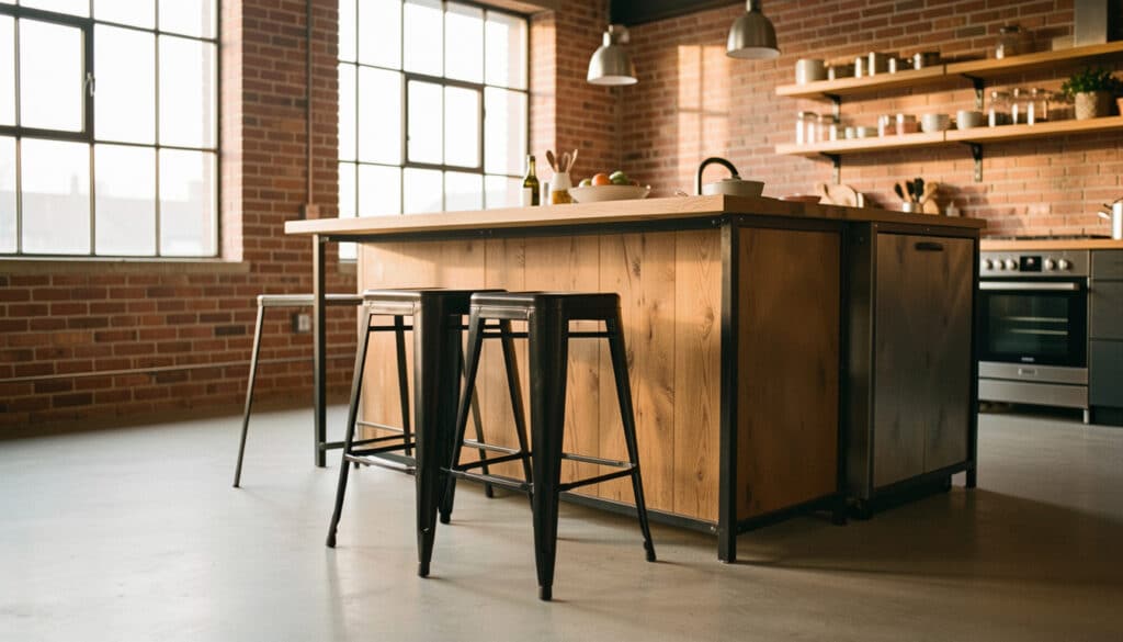 Choisir un tabouret en acier pour un intérieur industriel