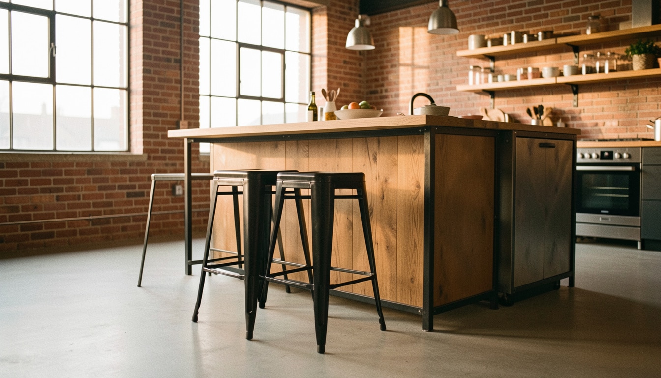 Choisir un tabouret en acier pour un intérieur industriel